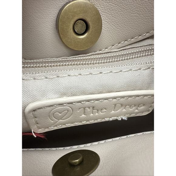 The Drop Women's Addison Soft Volume Top-Handle Bag Dusty (Ivory/Bone) NEW *READ - Picture 8 of 14